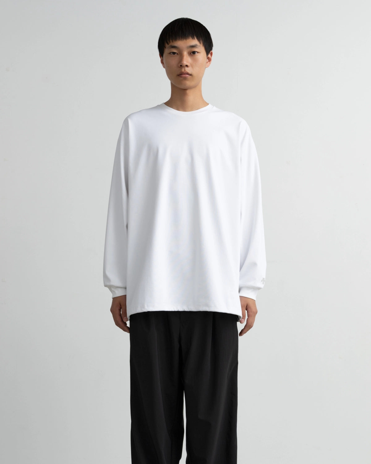 Graphpaper × DESCENTE / DESCENTE for Graphpaper L/S Oversized Crew Neck Tee (DU263-70001)
