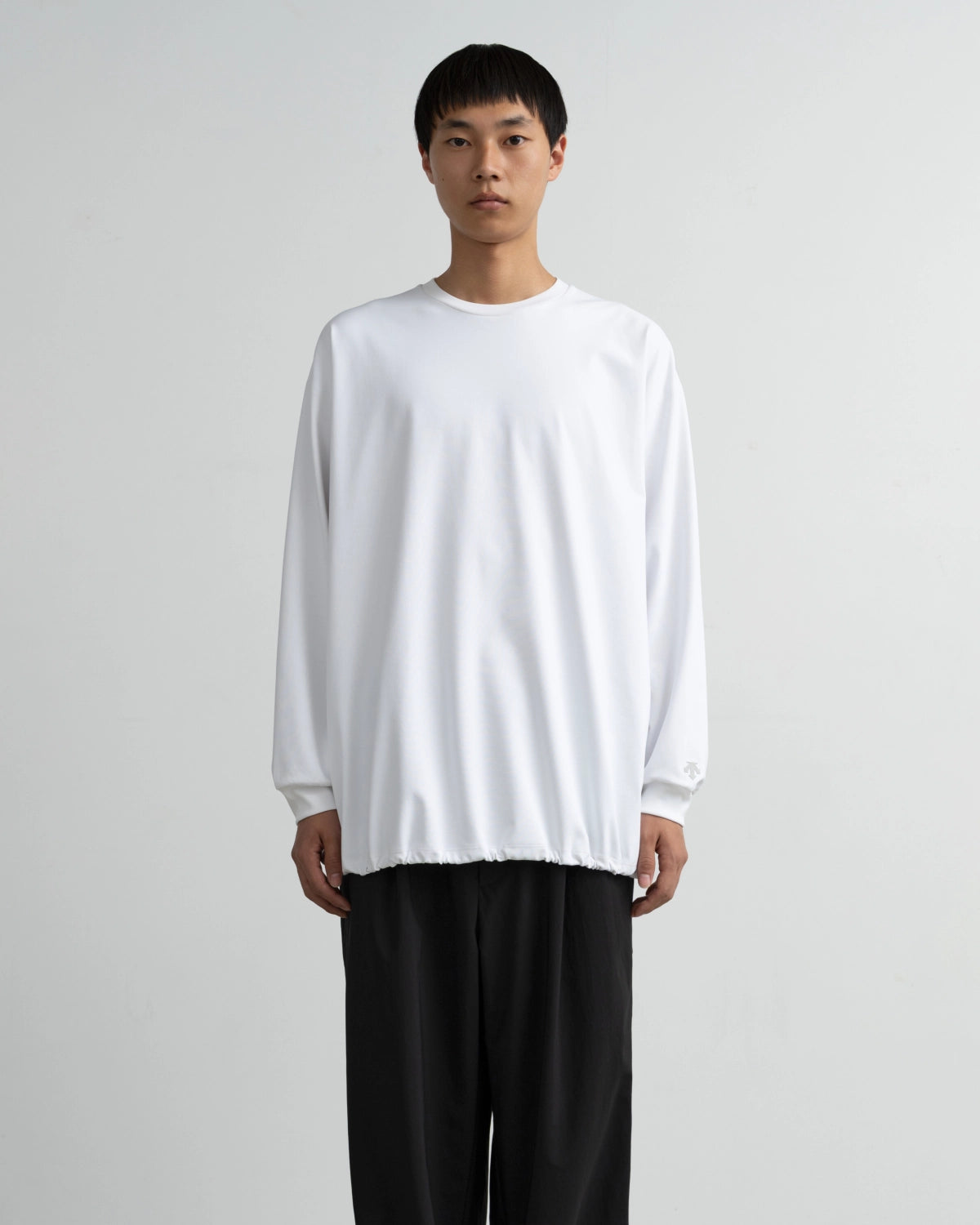 Graphpaper × DESCENTE / DESCENTE for Graphpaper L/S Oversized Crew Neck Tee (DU263-70001)