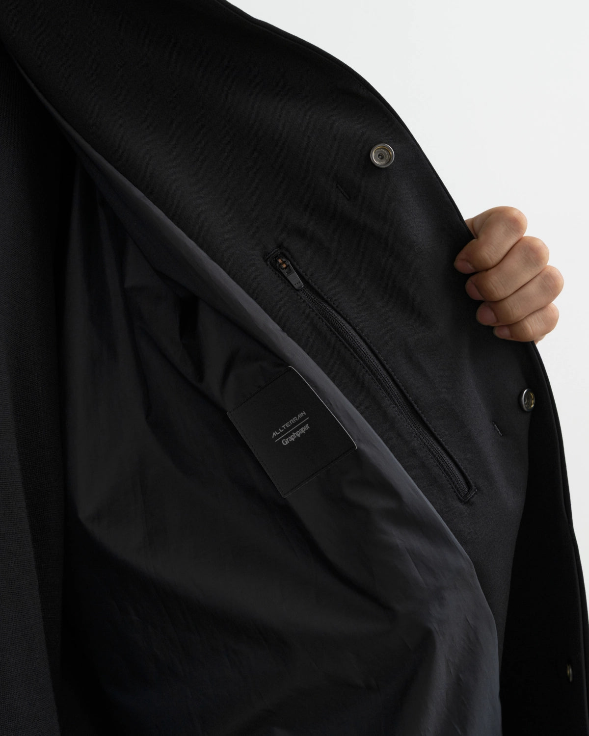 Graphpaper × DESCENTE / DESCENTE for Graphpaper  Wide Coat (DU263-10001)