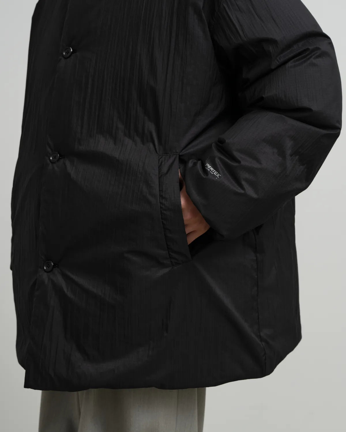 Graphpaper / PERTEX QUANTUM AIR Bal Collar Down Coat (GM263-10280)