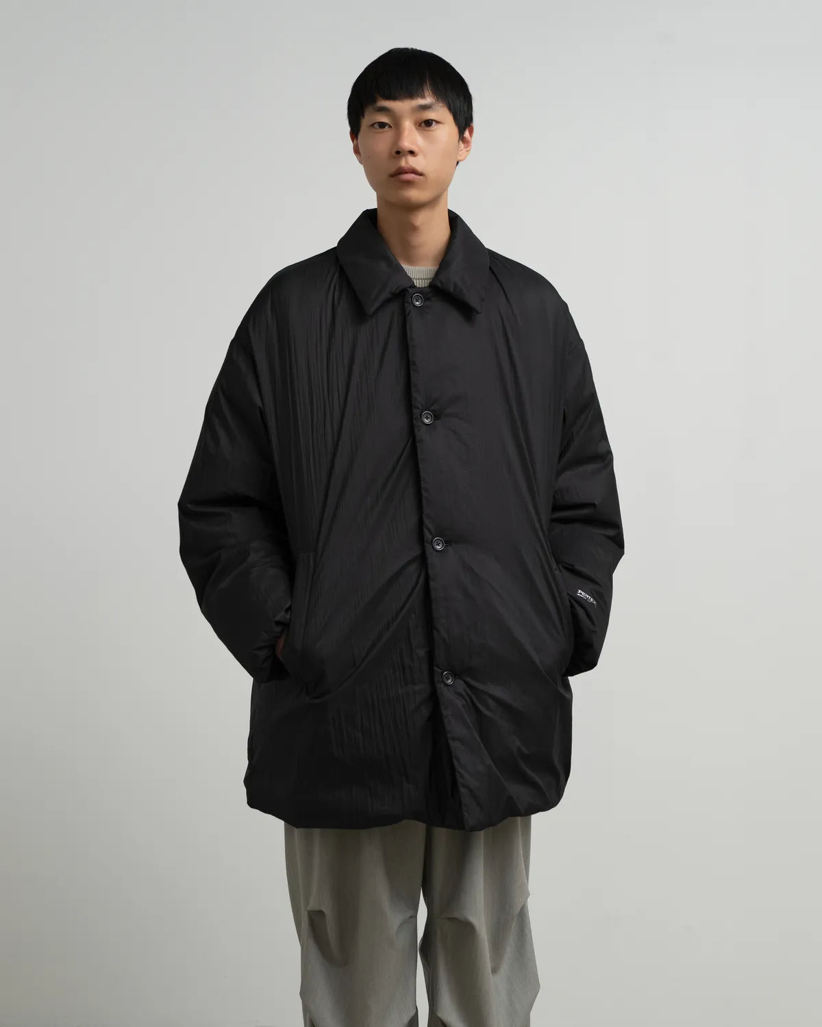 Graphpaper / PERTEX QUANTUM AIR Bal Collar Down Coat (GM263-10280)