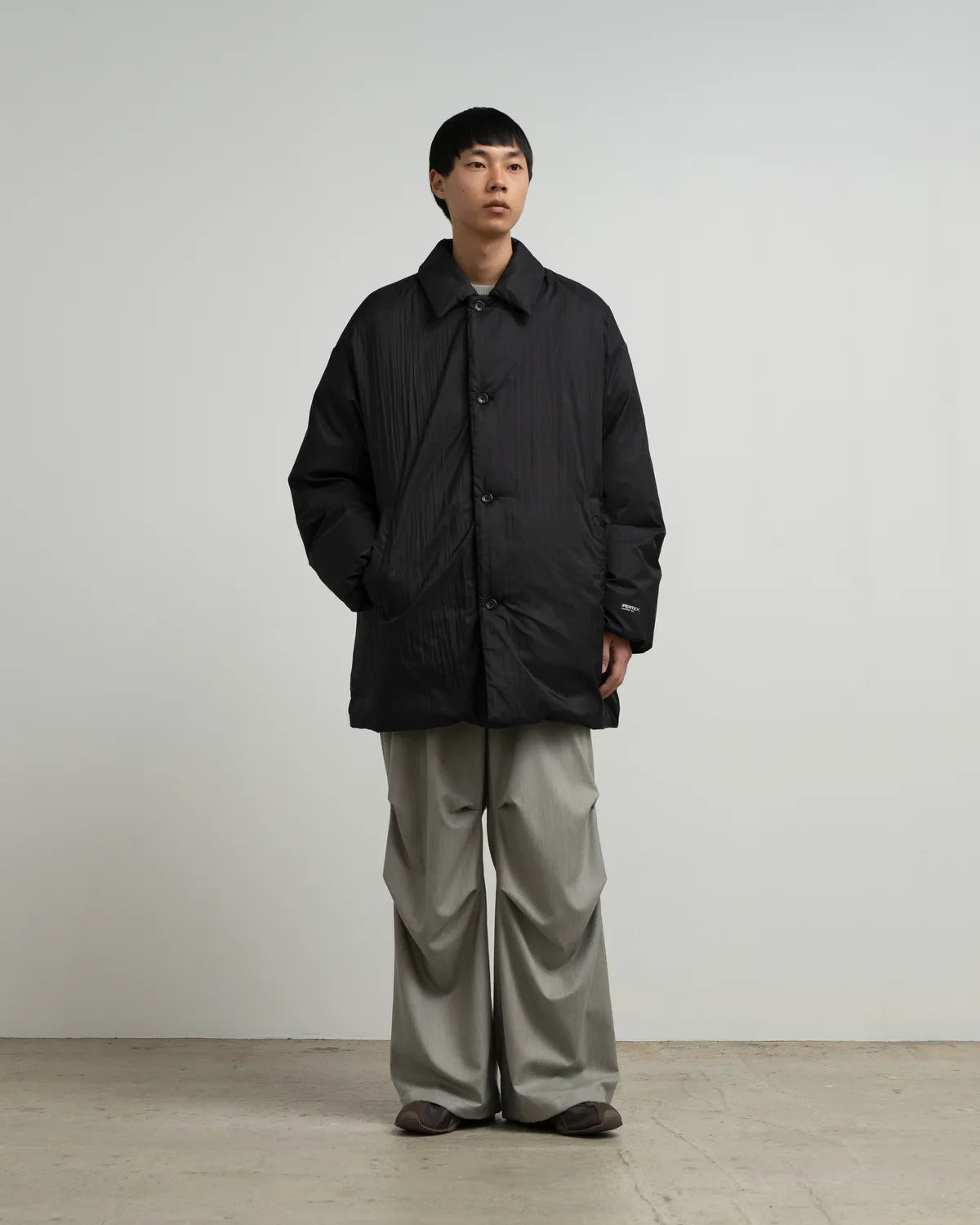 Graphpaper / PERTEX QUANTUM AIR Bal Collar Down Coat (GM263-10280)