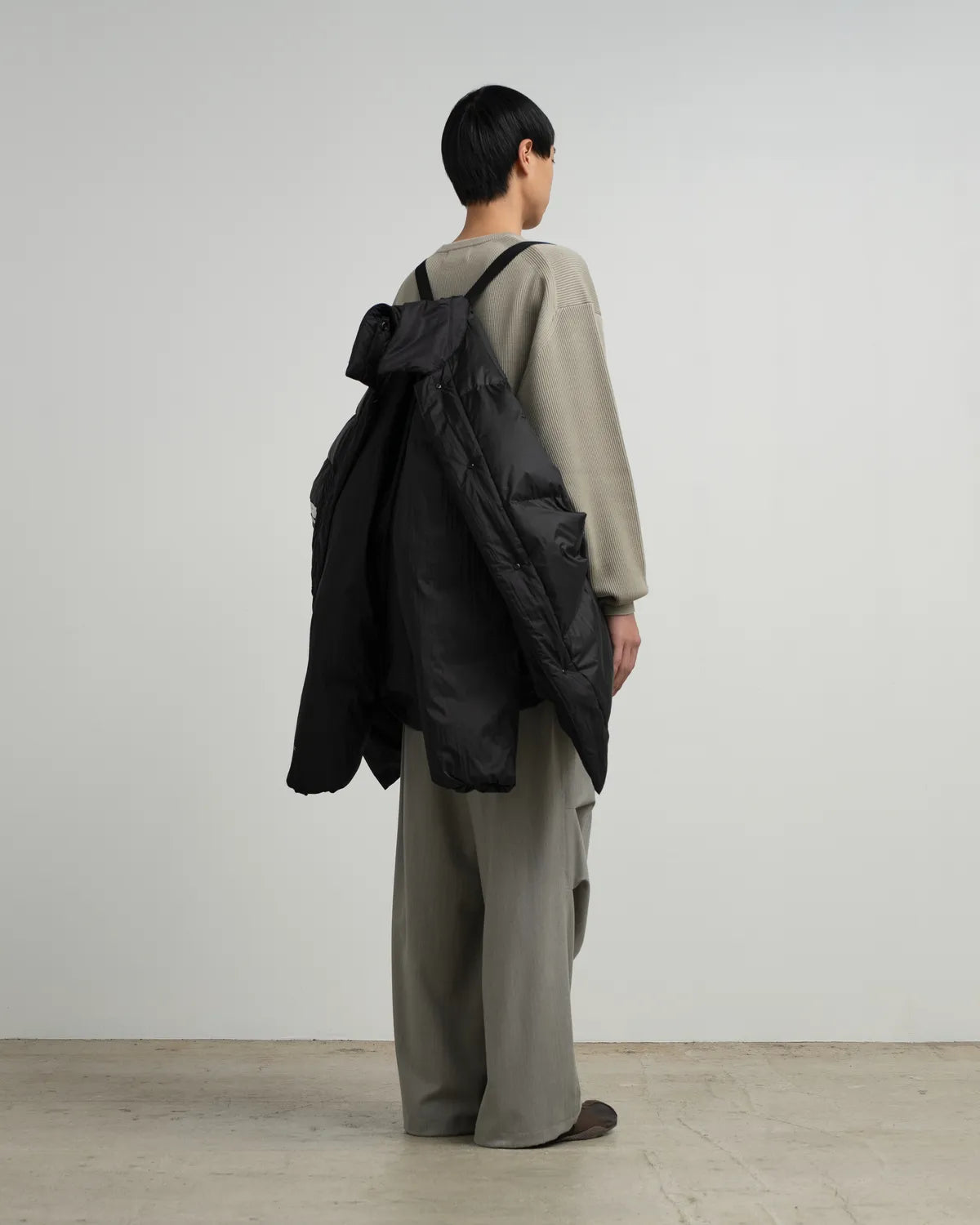 Graphpaper / PERTEX QUANTUM AIR Bal Collar Down Coat (GM263-10280)
