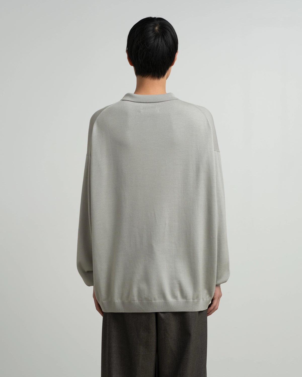 Graphpaper / High Gauge Oversized L/S Knit Shirts (GU263-80559C)