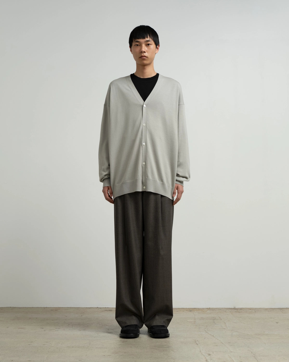 Graphpaper / High Gauge Knit Oversized Cardigan (GU263-80558C)