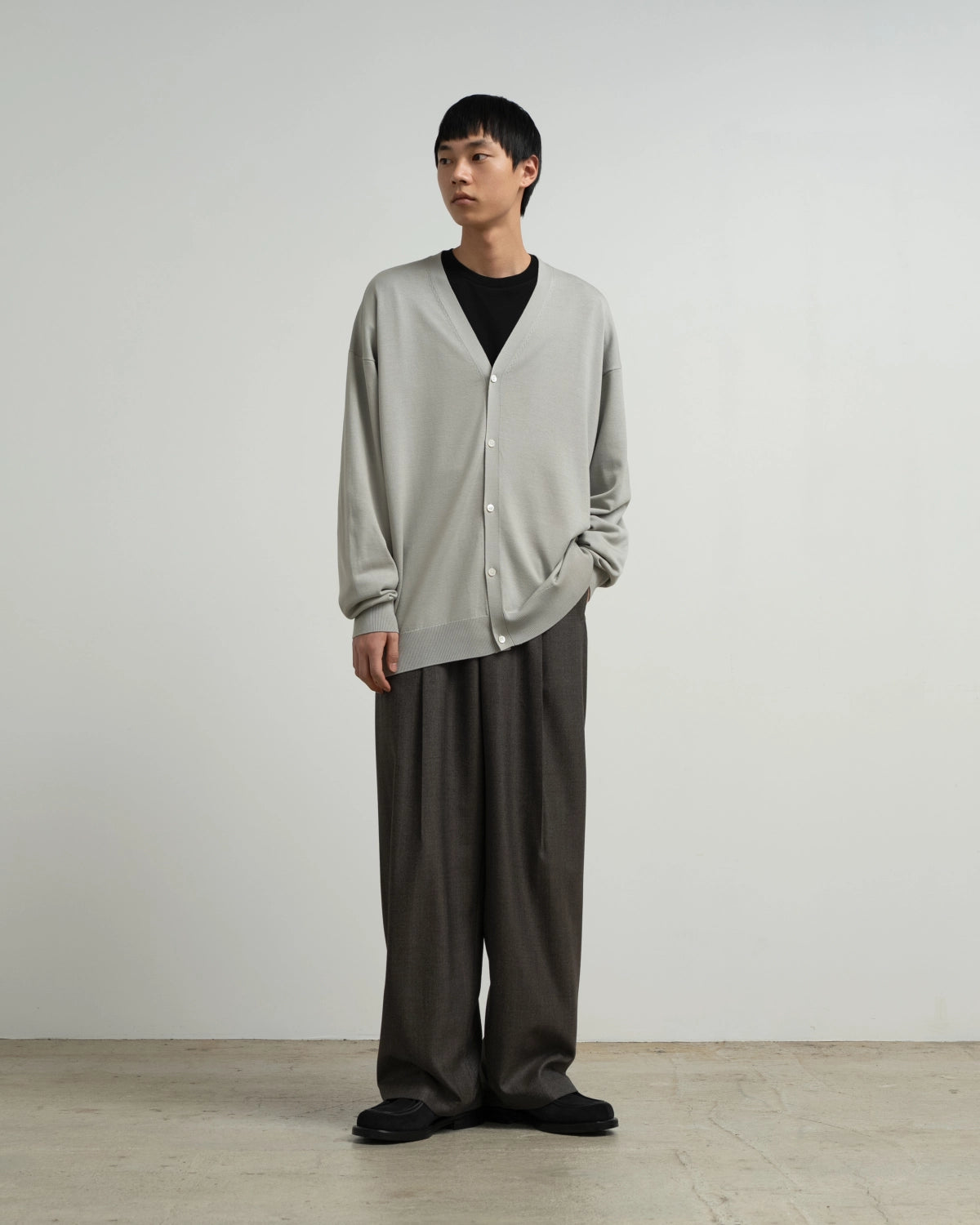 Graphpaper / High Gauge Knit Oversized Cardigan (GU263-80558C)