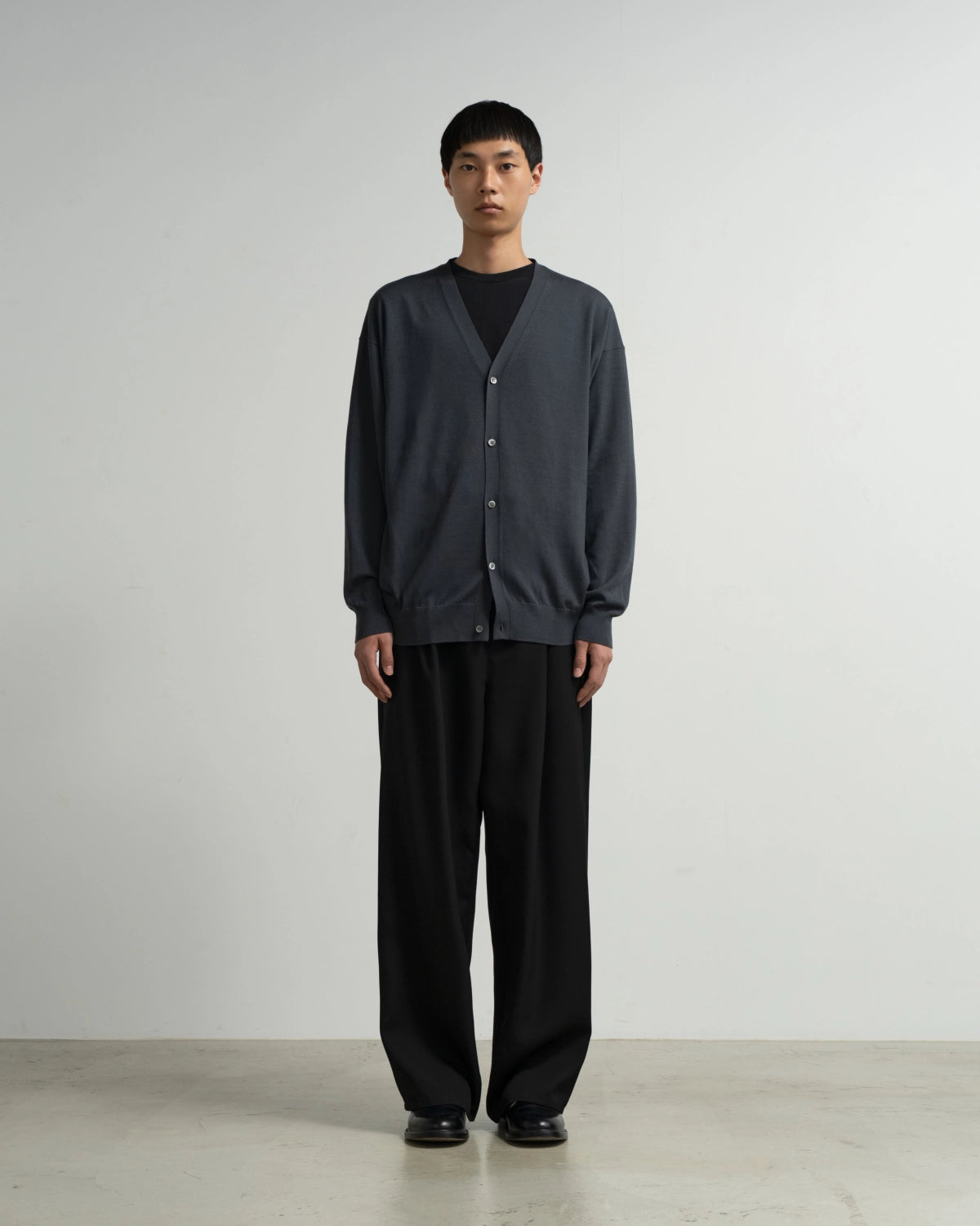 Graphpaper / High Gauge Knit Oversized Cardigan (GU263-80558B)