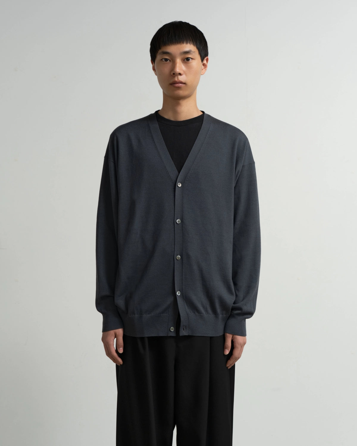 Graphpaper / High Gauge Knit Oversized Cardigan (GU263-80558B)