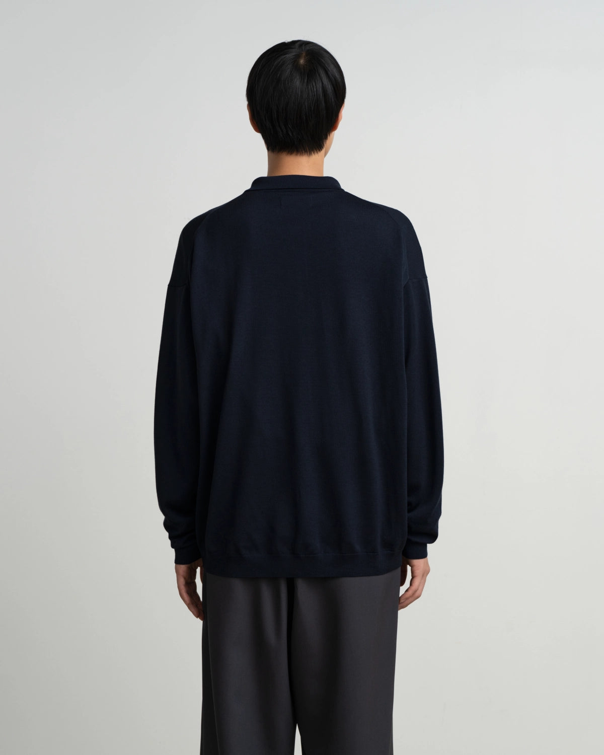 Graphpaper / High Gauge Oversized L/S Knit Shirts (GU263-80559B)