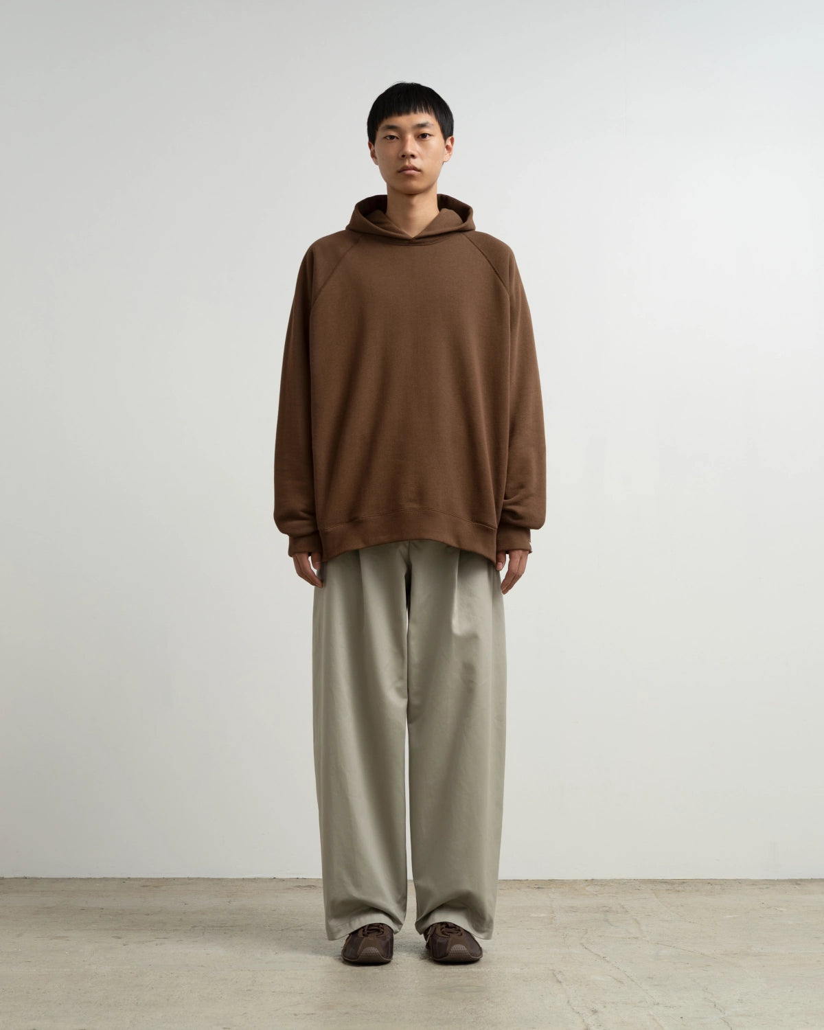 Graphpaper × LOOPWHEELER / LOOPWHEELER for Graphpaper Sweat Parka (GU263-70752C)