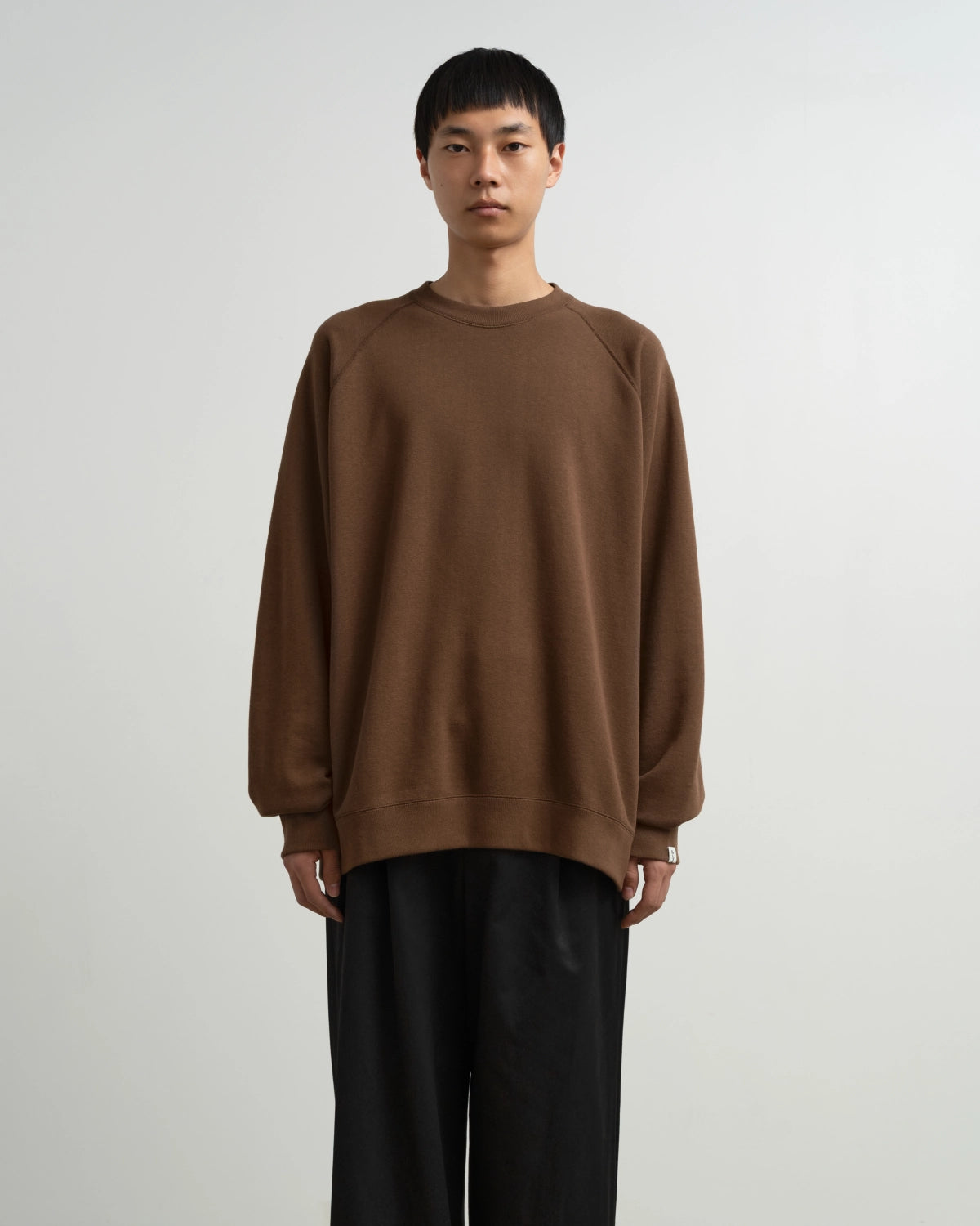 Graphpaper × LOOPWHEELER / LOOPWHEELER for Graphpaper Raglan Sweat (GU263-70751C)