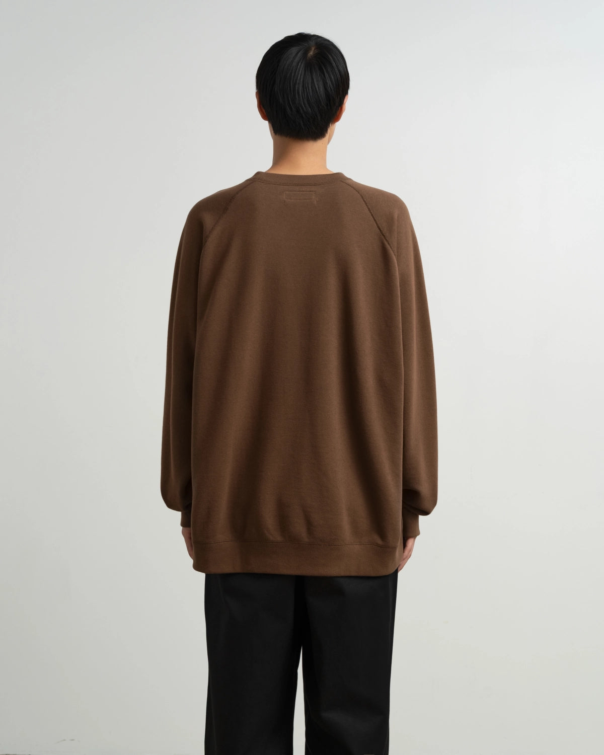 Graphpaper × LOOPWHEELER / LOOPWHEELER for Graphpaper Raglan Sweat (GU263-70751C)