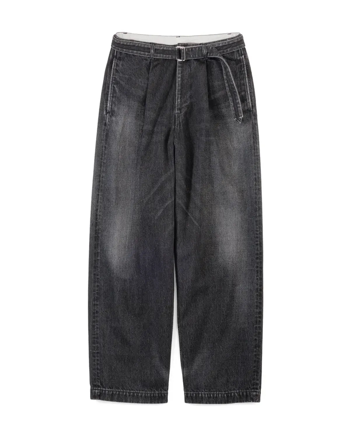 Graphpaper / Selvage Denim Belted Pants (GU253-40064DB)