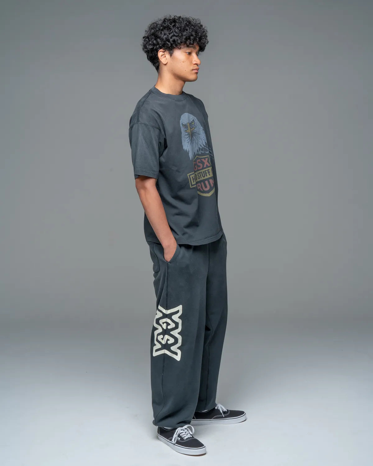 GOD SELECTION XXX / GSX EQUIPMENT Road Eagle Tee (GSX-S26-ST-02)