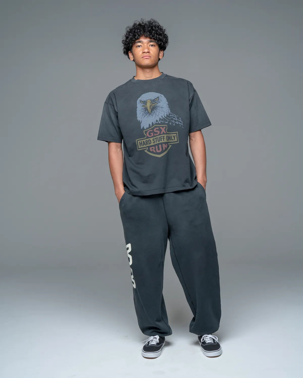 GOD SELECTION XXX / GSX EQUIPMENT Road Eagle Tee (GSX-S26-ST-02)