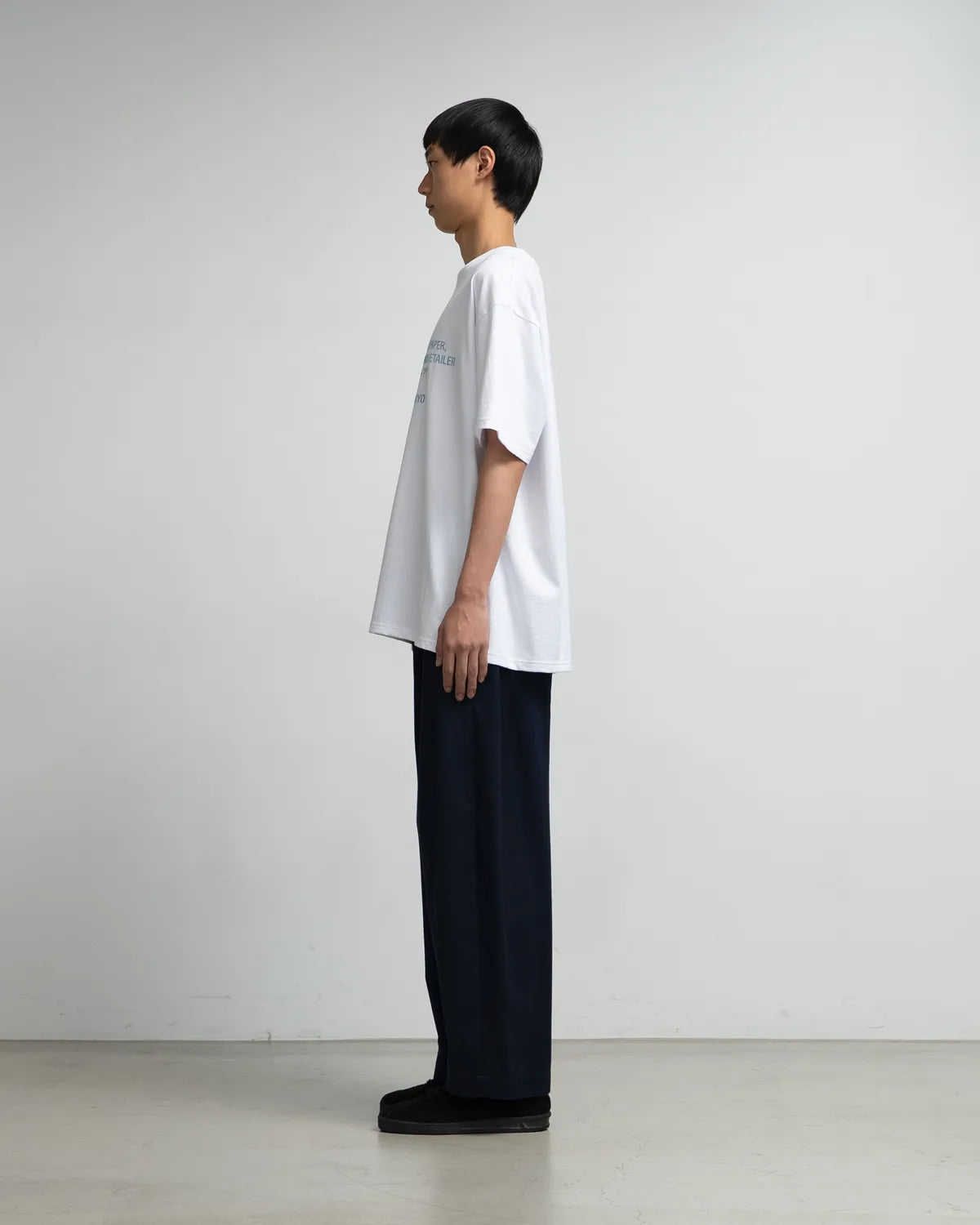 Graphpaper × BENJAMIN EDGAR / BENJAMIN GRAPH EDGAR PAPER S/S Oversized Tee (GU252-70023BE)