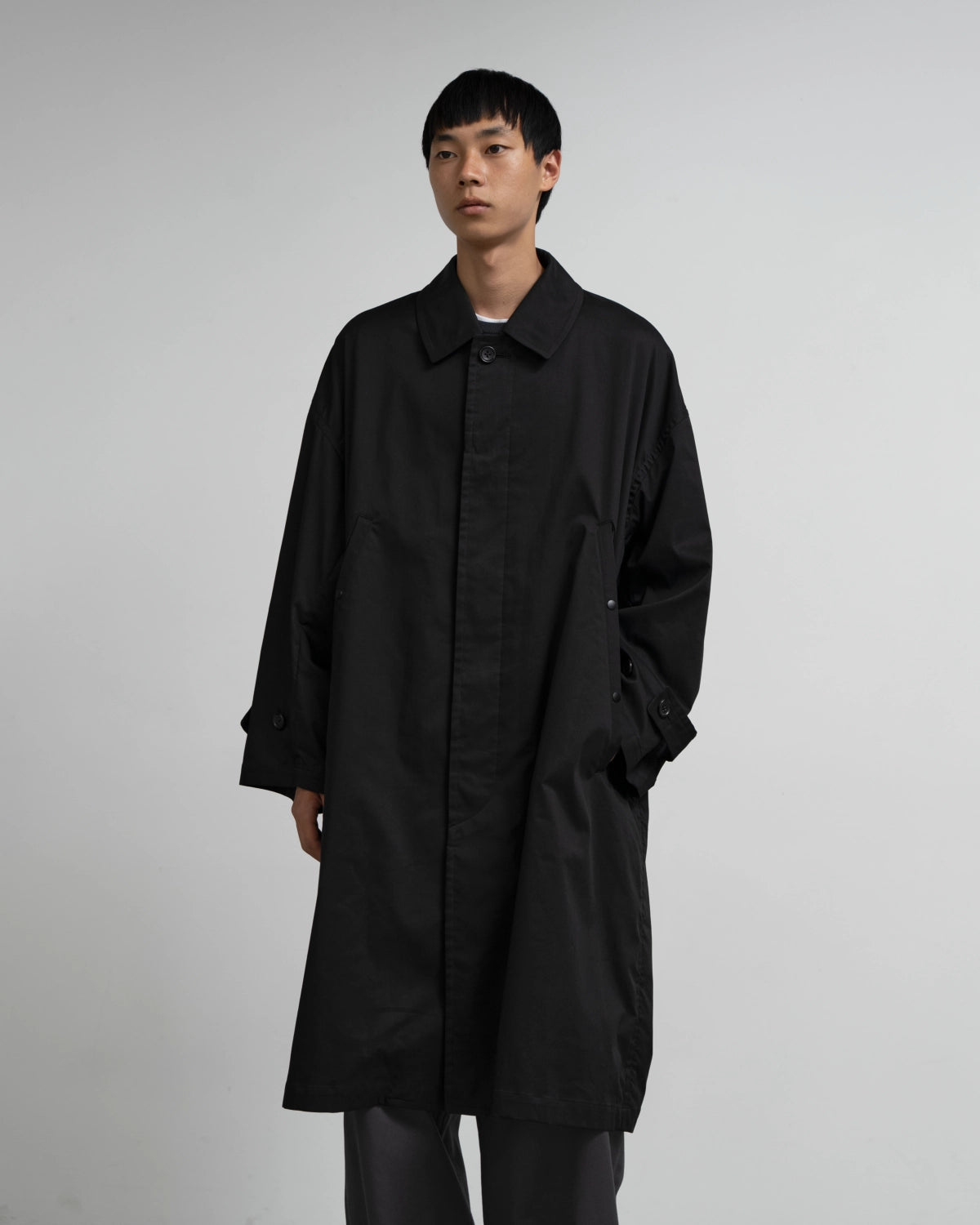 Graphpaper / Solotex Twill Oversized Coat (GU263-10175B)