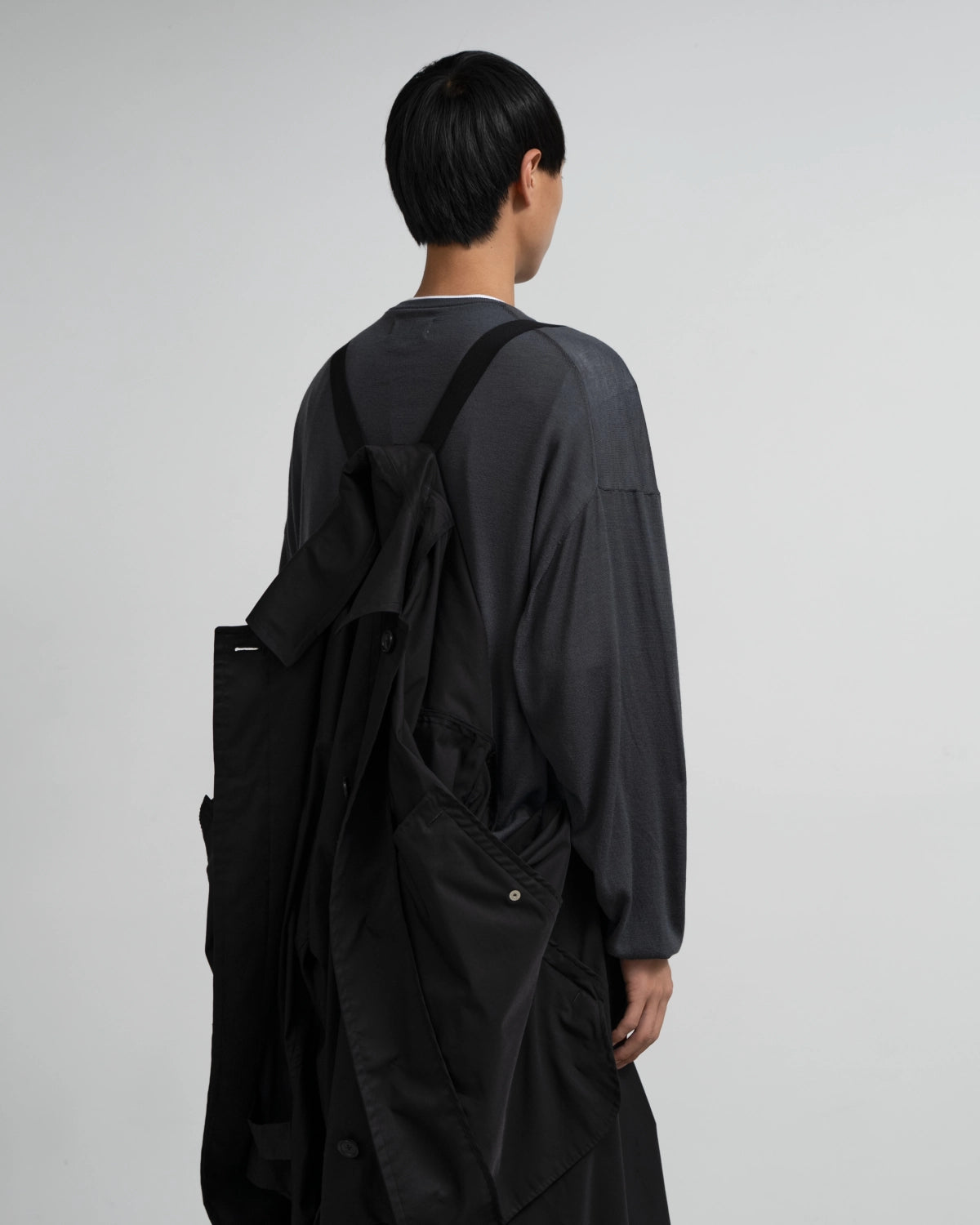 Graphpaper / Solotex Twill Oversized Coat (GU263-10175B)