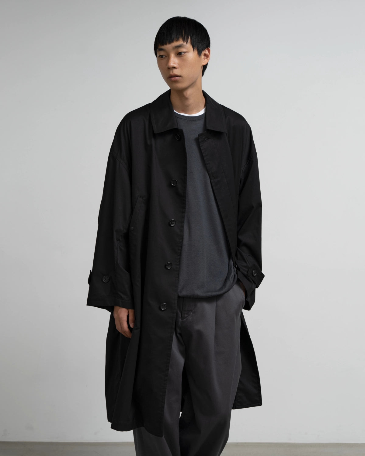 Graphpaper / Solotex Twill Oversized Coat (GU263-10175B)