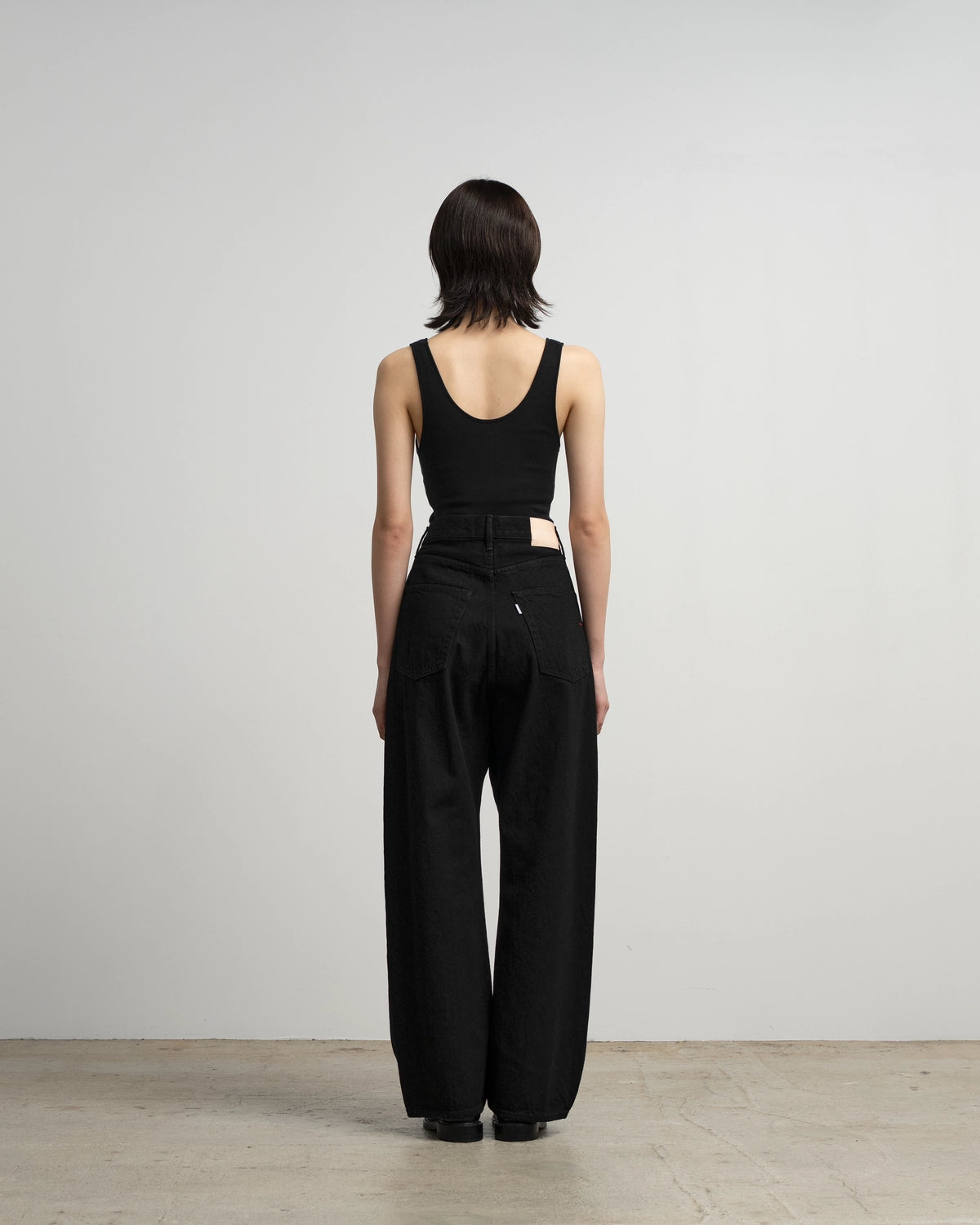 Graphpaper / Selvage Denim Five Pocket Wide Straight Pants (GU263-40059RB)