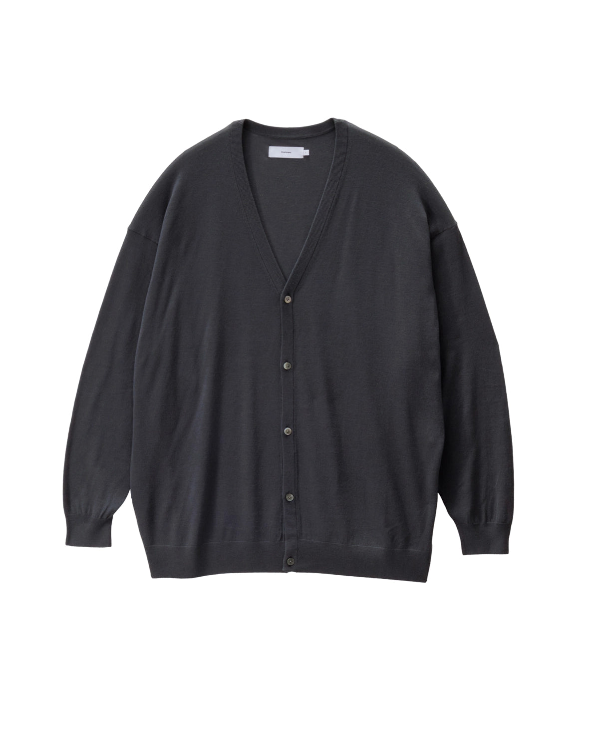 Graphpaper / High Gauge Knit Oversized Cardigan (GU263-80558B)