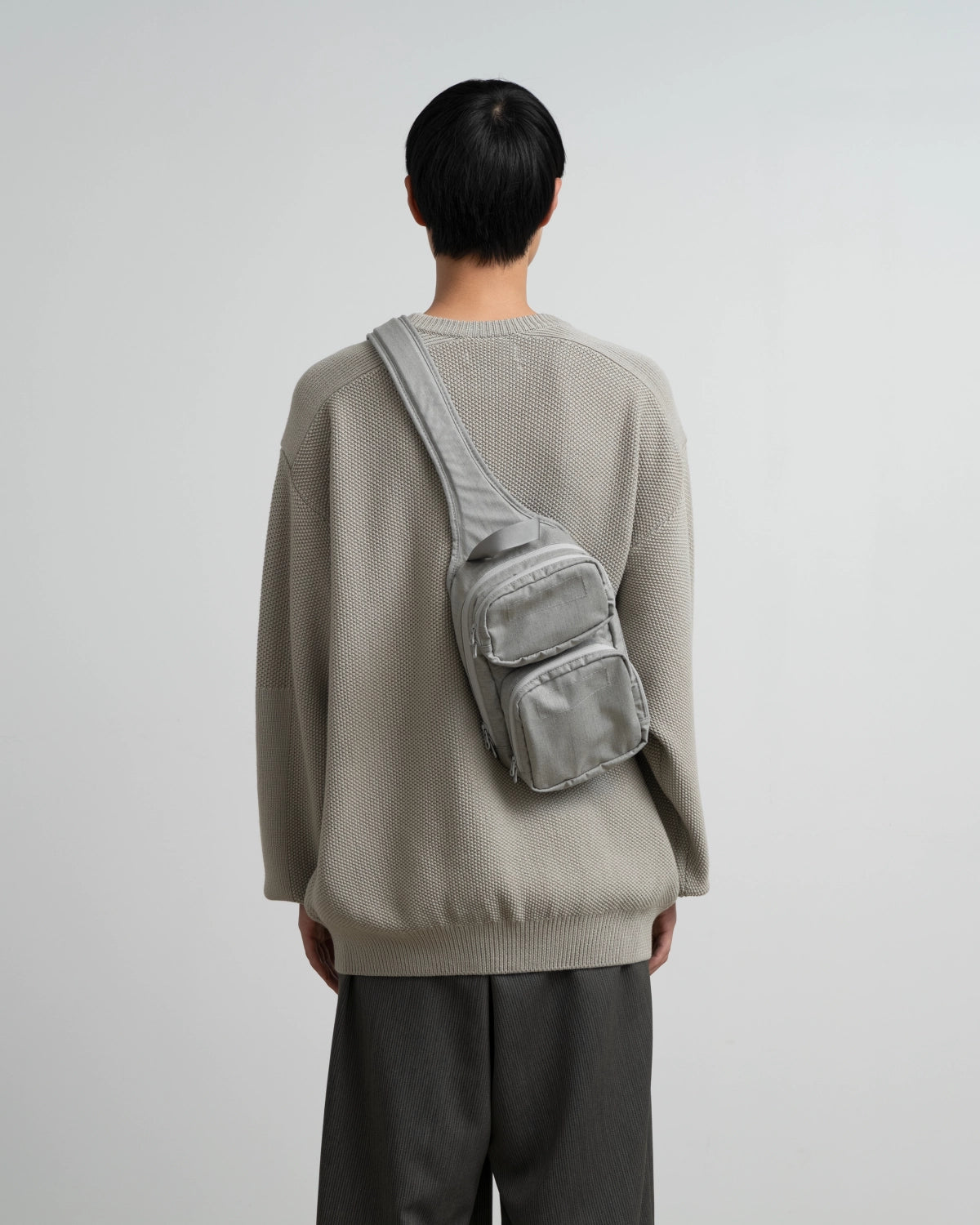 Graphpaper / Fine Wool Saxony Small Shoulder Bag (GU263-90429)
