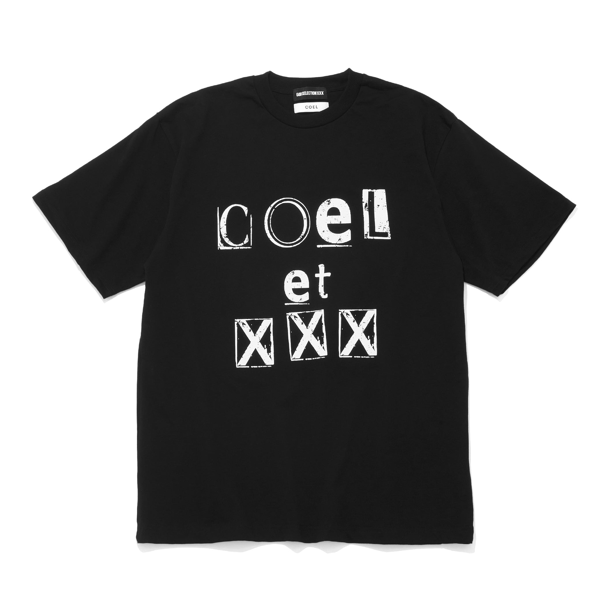 GOD SELECTION XXX / COEL × GOD SELECTION XXX T-SHIRT (GX-S23-CLST-01)