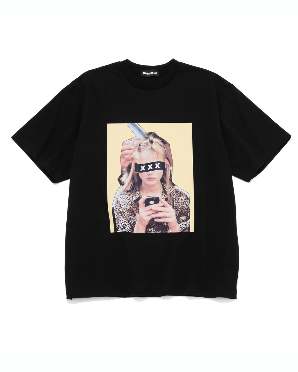 GOD SELECTION XXX / XXX Box Logo Leopard Photo Tee | 公式通販 GOD SELECTION XXX / XXX Box Logo Leopard Photo Tee | 公式通販