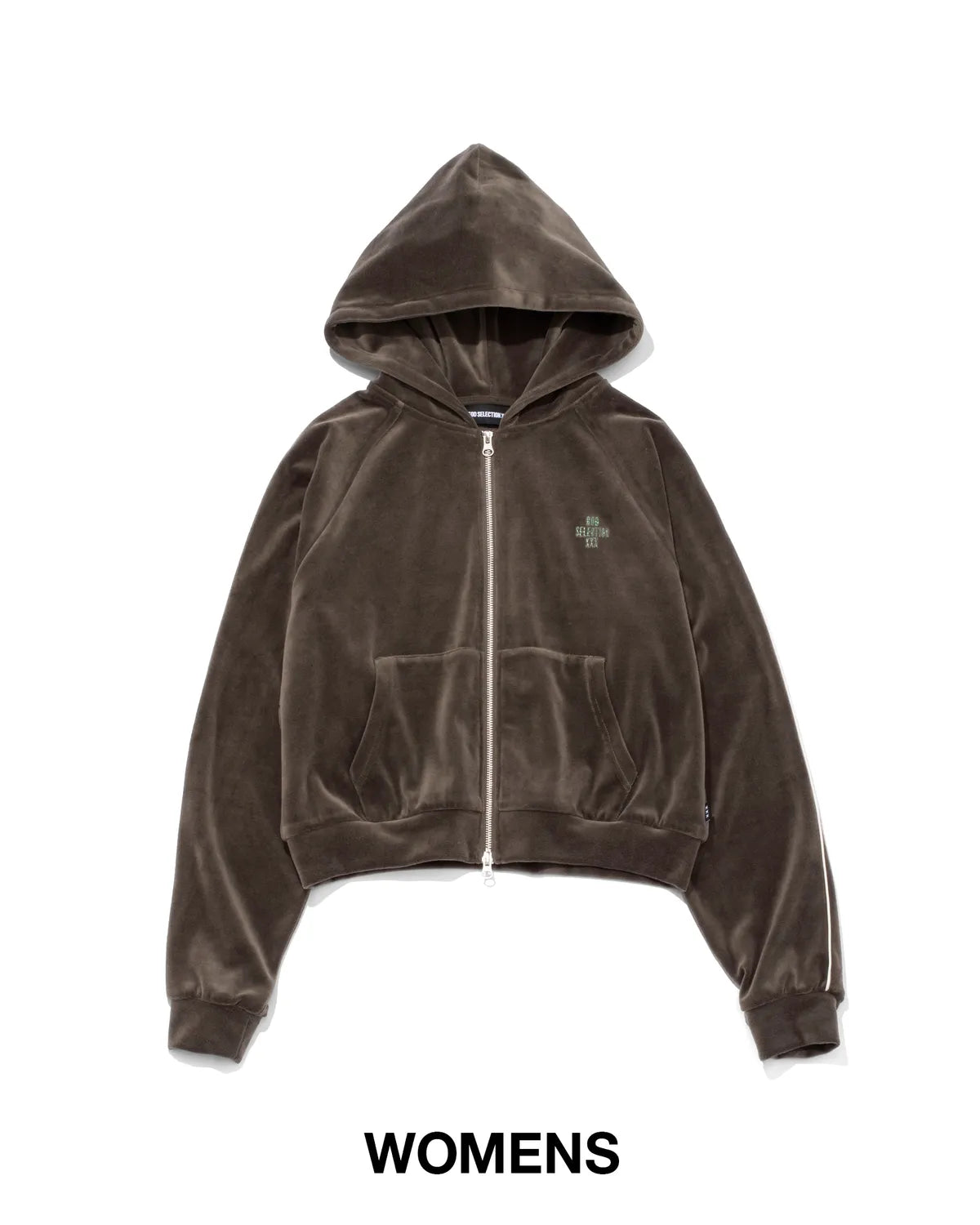 GOD SELECTION XXX / VELOUR ZIP HOODIE (GXL-A26-CS-01)