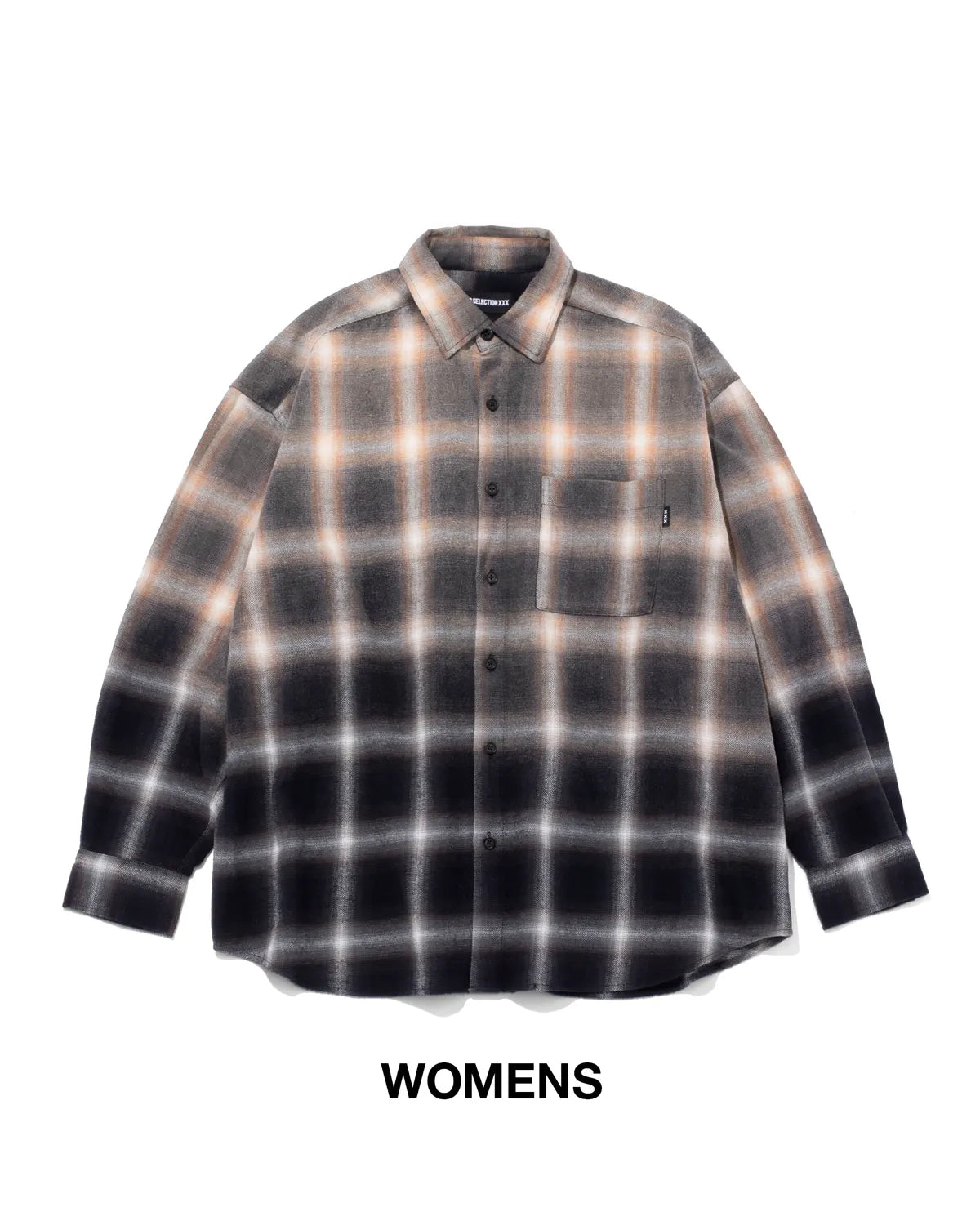 GOD SELECTION XXX / GRADATION CHECK SHIRT (GXL-A26-SH-01)