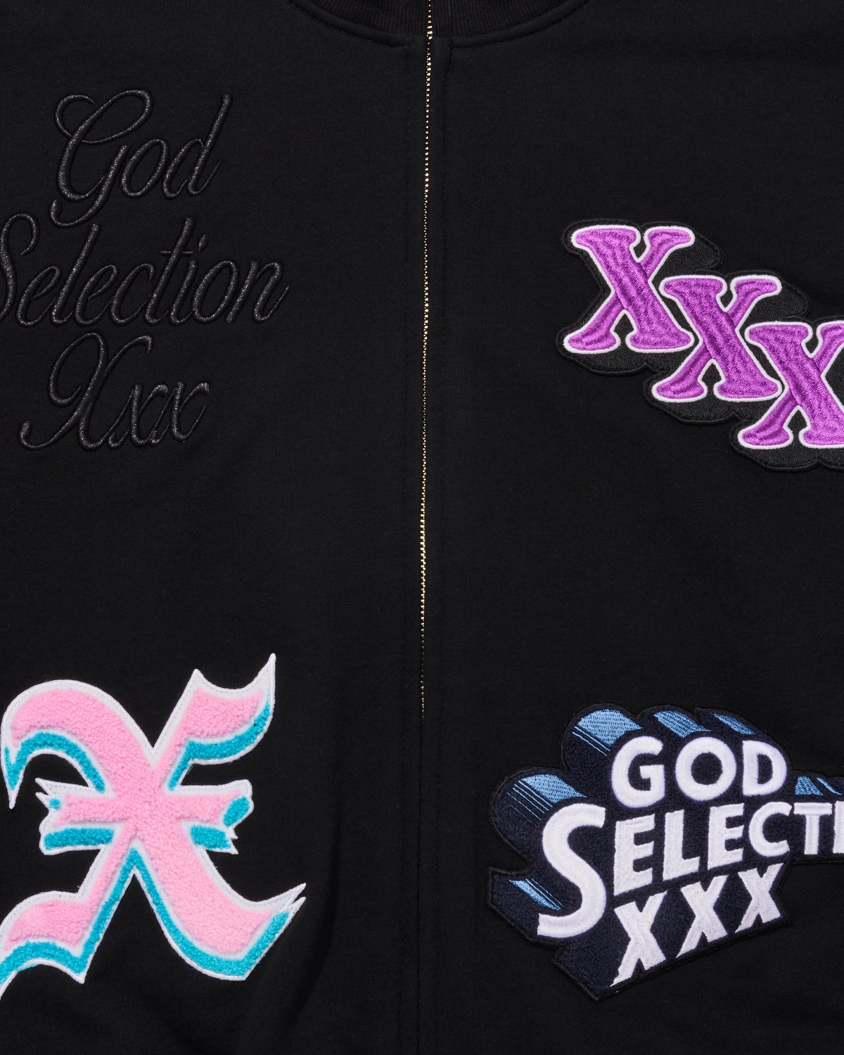 GOD SELECTION XXX / ZIP HIGH NECK (GXL-S26-CS-01)