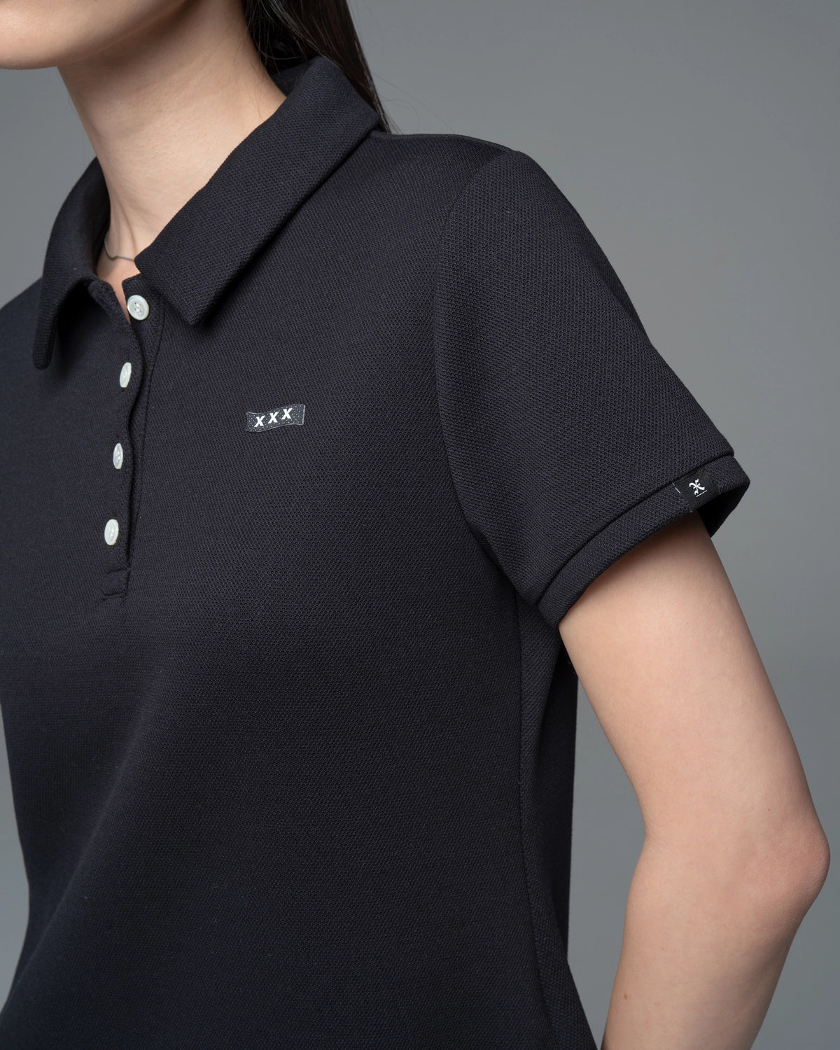 GOD SELECTION XXX / Mini Box Logo Polo One-Piece -WOMENS- (GXL-S26-OP-01)