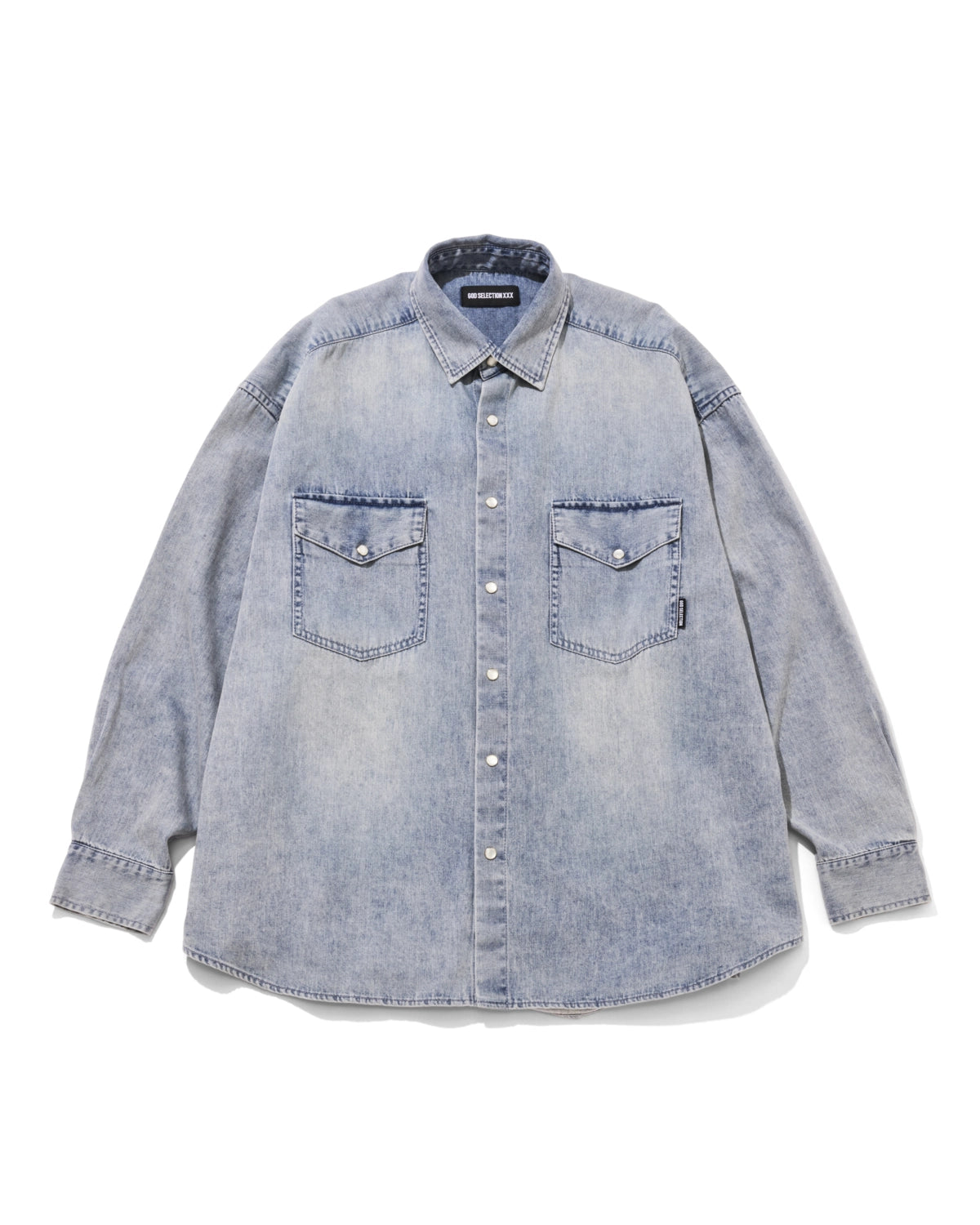 GOD SELECTION XXX / DENIM SHIRT -Women's- (GXL-S26-SH-02)