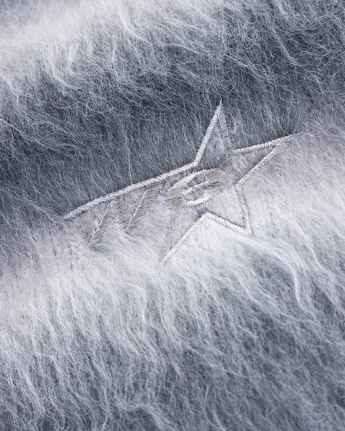 WOKE EDGE / Gradation Mohair Zip Knit (2521-15913-0080002)