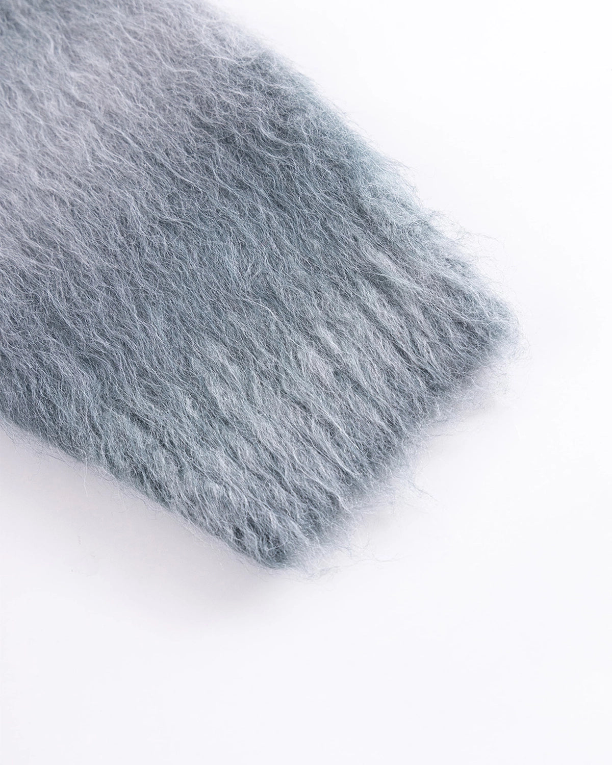 WOKE EDGE / Gradation Mohair Zip Knit (2521-15913-0080002)