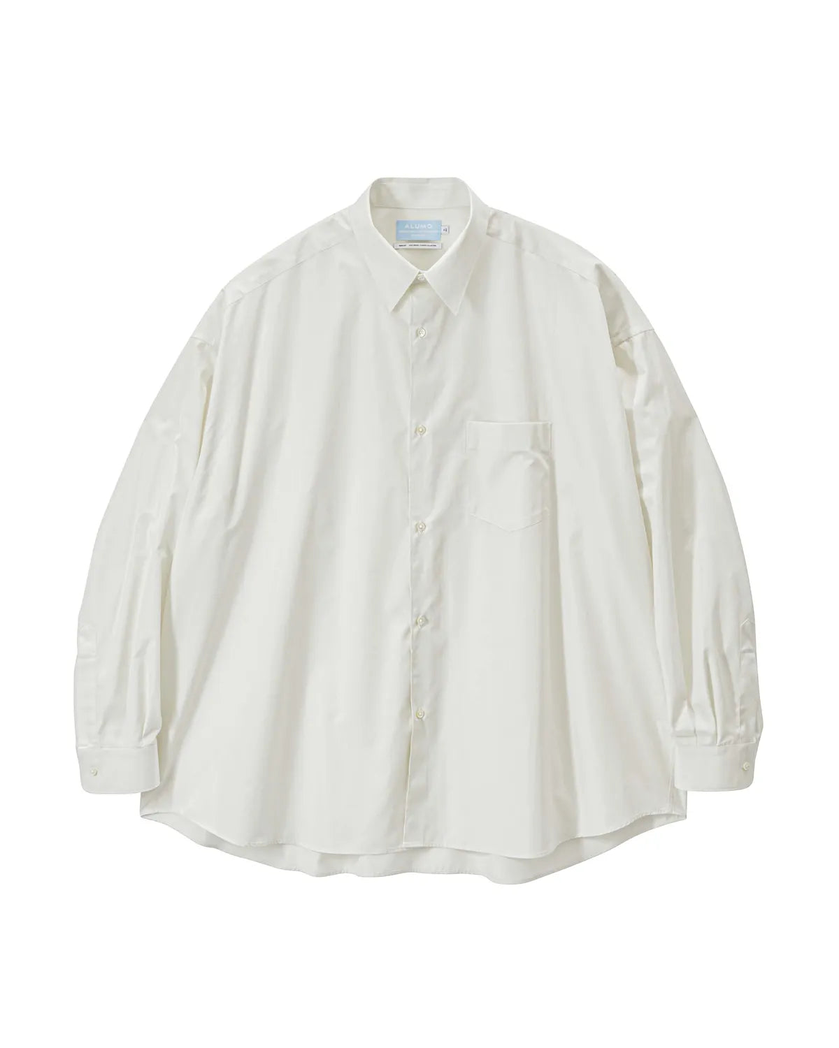 Graphpaper の ALUMO for GP L/S Oversized Regular Collar Shirt (GM261-50222)