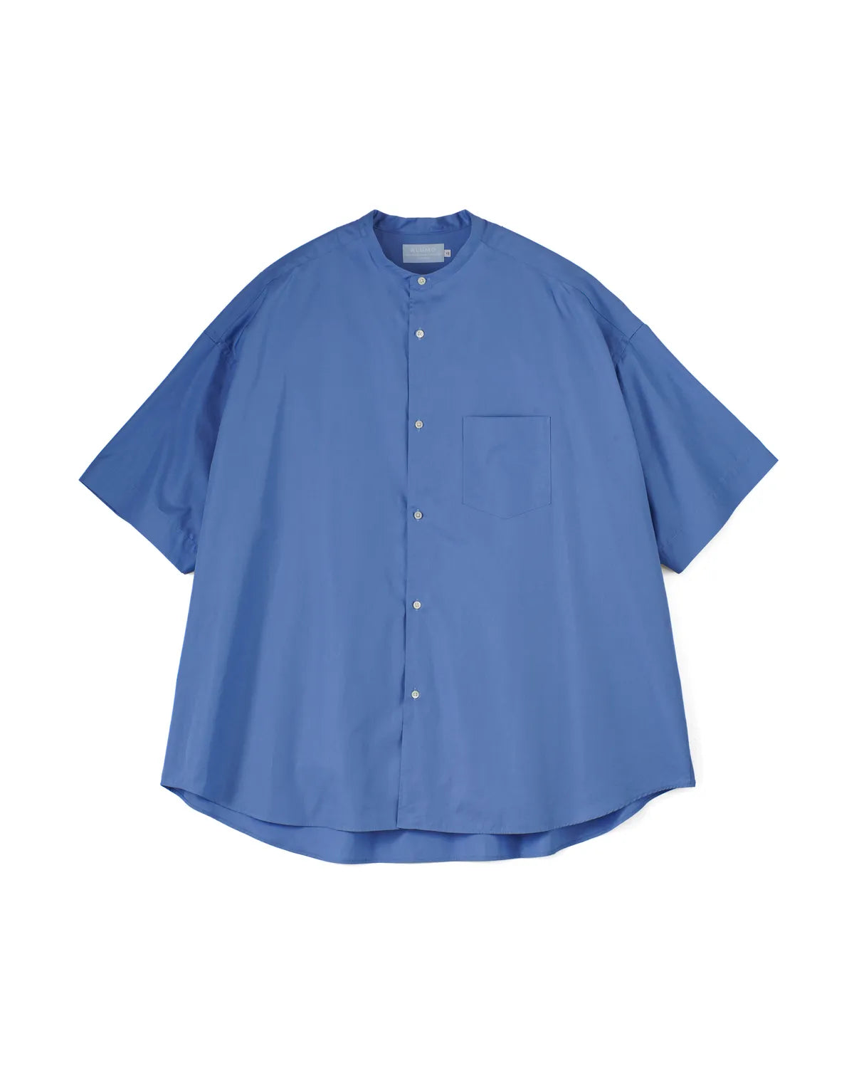 Graphpaper の ALUMO for GP S/S Oversized Band Collar Shirt (GM251-50098B)