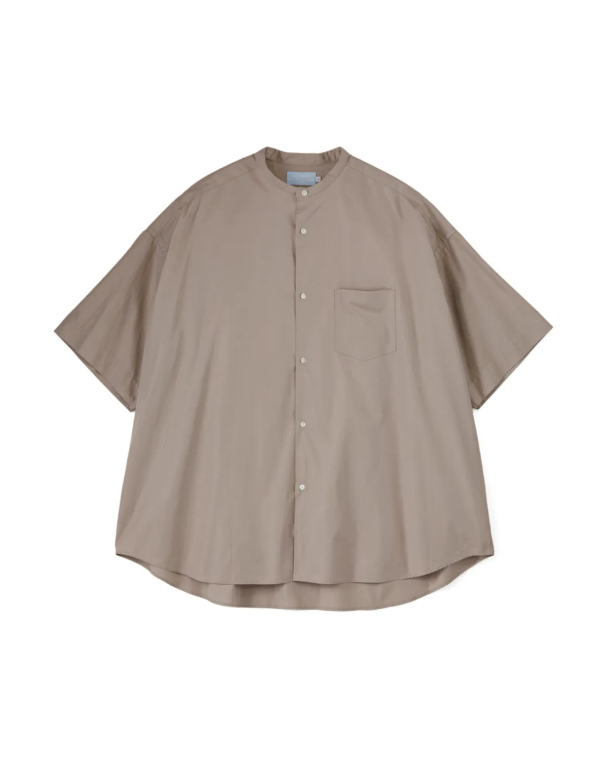 Graphpaper の ALUMO for GP S/S Oversized Band Collar Shirt (GM251-50098C)
