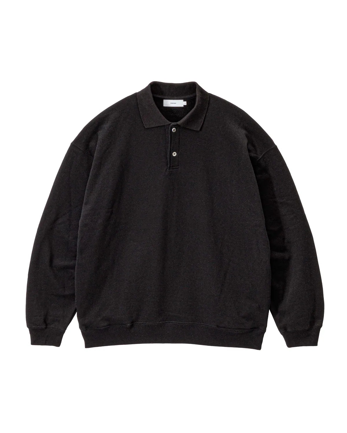 Graphpaper の AZUMA Terry Pullover Polo Sweat (GU261-70243B)