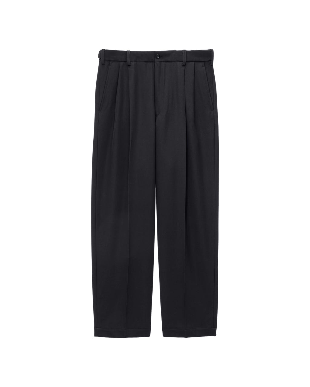 Graphpaper / Back Satin Wool Gabardine Adjustable Trousers | 公式