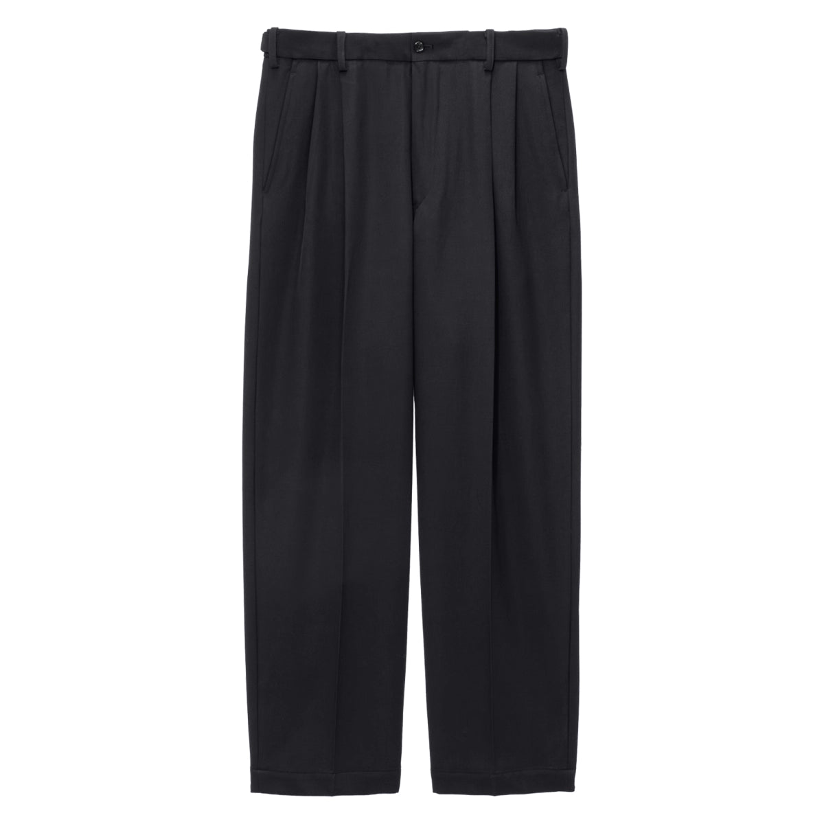 Graphpaper / Back Satin Wool Gabardine Adjustable Trousers | 公式