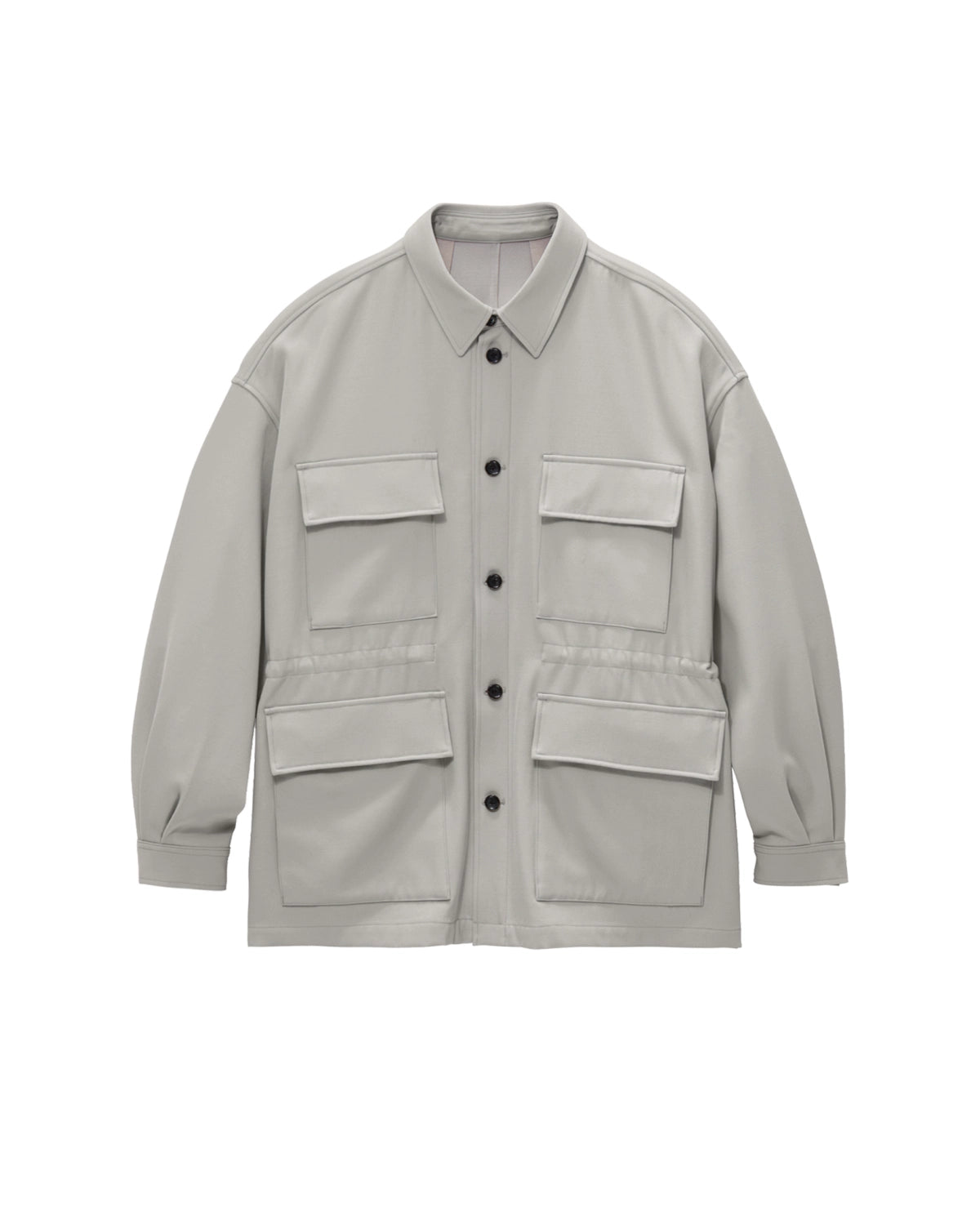 Graphpaper の Back Satin Wool Gabardine Field Jacket (GM263-30400)
