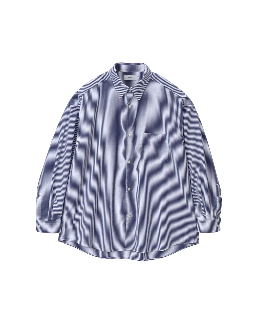 Graphpaper（グラフペーパー） / Broad Stripe L/S Oversized Regular