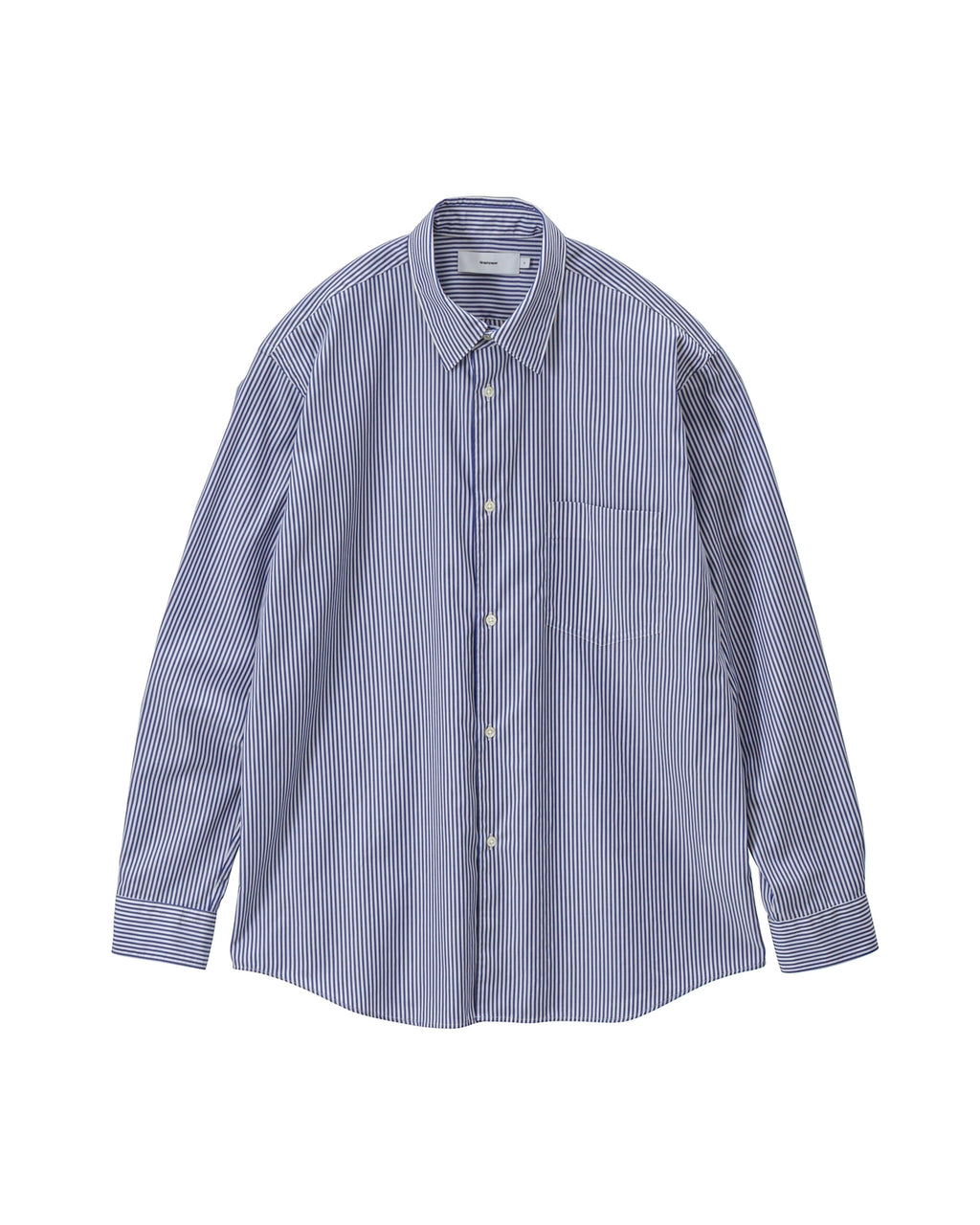 Graphpaper（グラフペーパー） / Broad Stripe Regular Collar Shirt