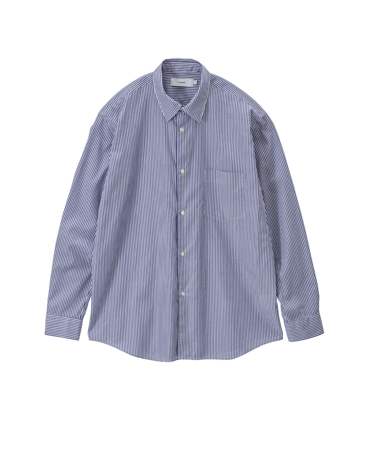 Graphpaper / Broad Stripe Regular Collar Shirt (GM264-50021STB)