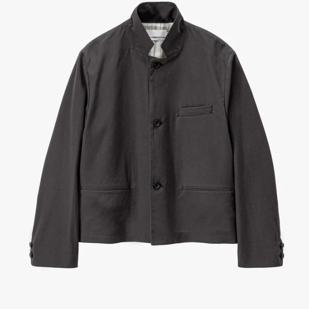 Graphpaper / Brushed Cotton Gabardine Stand Collar Jacket | 公式 Graphpaper / Brushed Cotton Gabardine Stand Collar Jacket | 公式