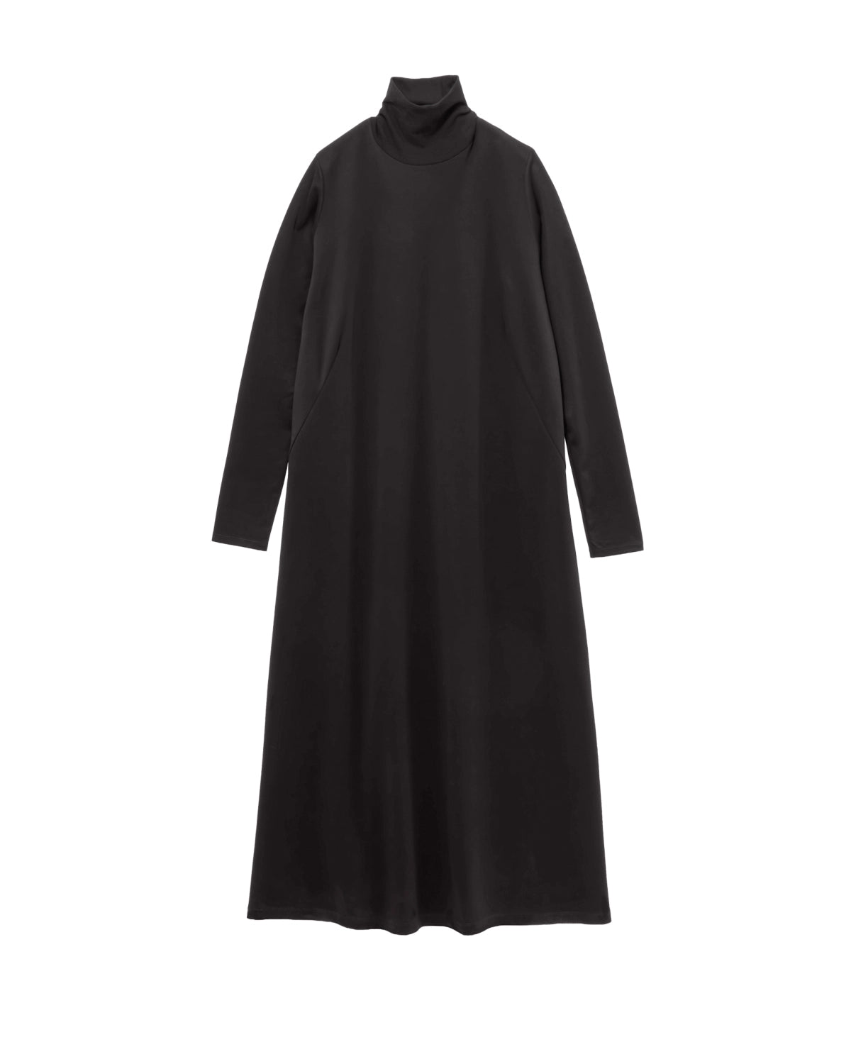 Graphpaper の Brushed Mockrody Compact Shoulder High Neck Dress (GL263-70374)