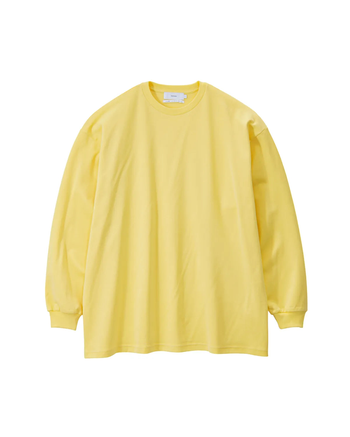 Graphpaper の Brushed Mockrody Crew Neck L/S Tee (GM253-70423)