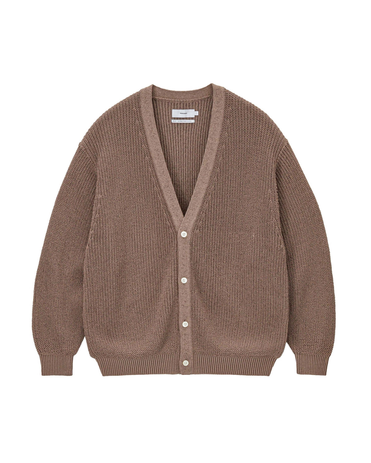 Graphpaper のCoiled Wool Nylon Cardigan (GM261-80434)