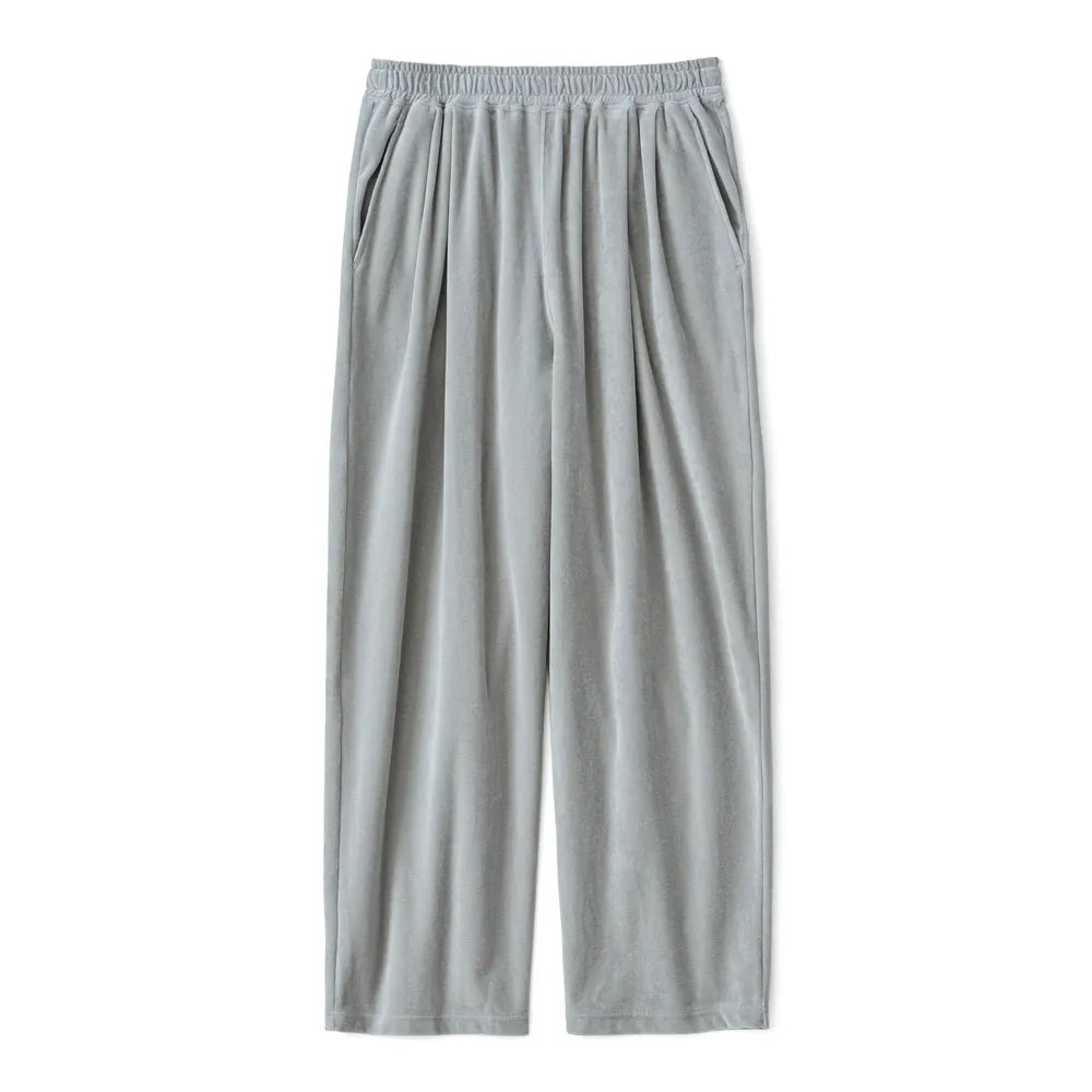 Graphpaper の Compact Velour Easy Pants (GM243-70292)